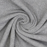 Strickstoff Bene Italy, grau meliert gallery