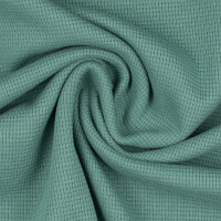 Waffeljersey Clarissa, smaragd