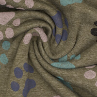 Alpenfleece Pfote, oliv meliert 4