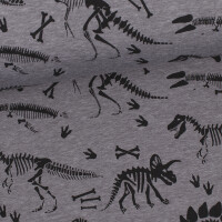 Alpenfleece Dinoskelett, grau gallery