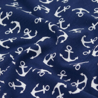 Jersey Anker Verena, blau/weiß