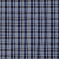 Flanell Maverick Karo klein, blau 2