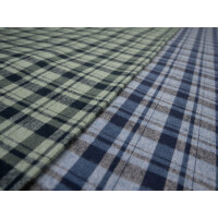 Flanell Maverick Karo klein, blau 4